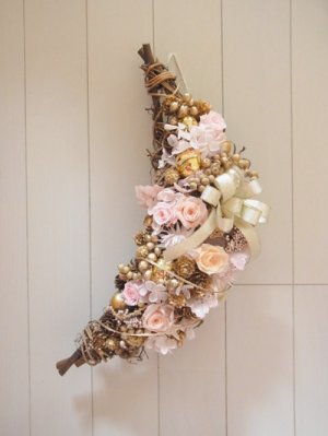 画像1: *Christmas Wreath Collection* Preserved Flower #23