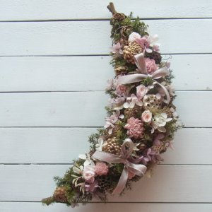 画像1: *Christmas Wreath Collection* Preserved Flower #47