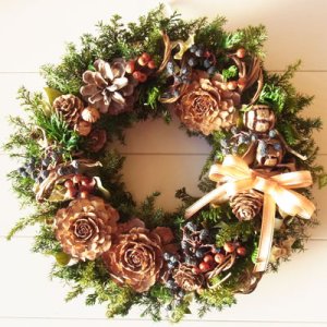 画像: *Christmas Wreath Collection* Dry Flower #29