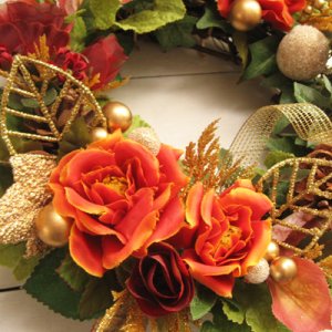 画像: *Christmas Wreath Collection*  Artificial　Flower #26