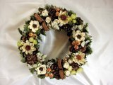 画像: *Christmas Wreath Collection* Dry Flower #19