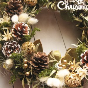 画像: *Christmas Wreath Collection* Dry Flower #14