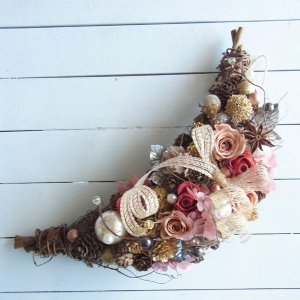 画像: *Christmas Wreath Collection* Preserved Flower #35