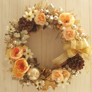 画像: *Christmas Wreath Collection*  Artificial　Flower #27