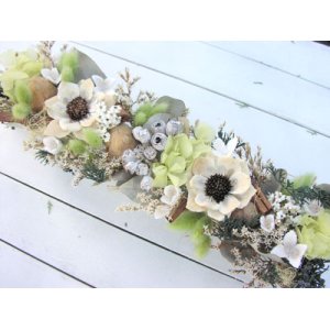 画像: *Christmas Wreath Collection* Preserved Flower #17