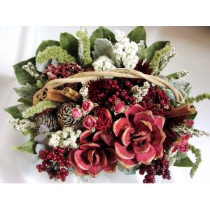 画像: *Christmas Wreath Collection* Dry Flower #18