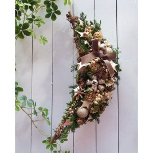 画像: *Christmas Wreath Collection* Dry Flower #16