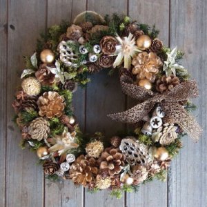 画像: *Christmas Wreath Collection* Dry Flower #41