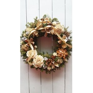 画像: *Christmas Wreath Collection* Dry Flower #44